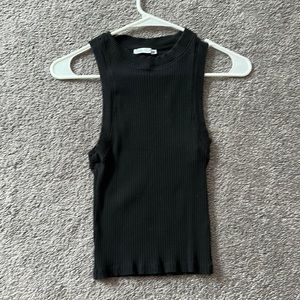 SMALL black Zara tank